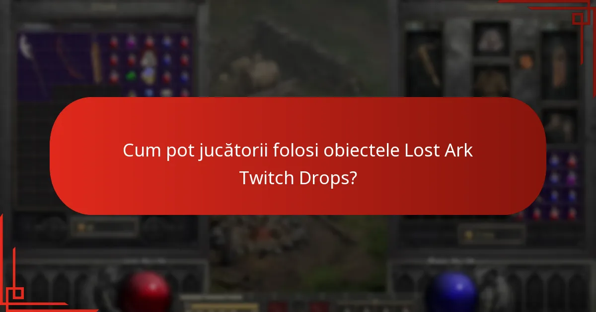 Cum pot jucătorii folosi obiectele Lost Ark Twitch Drops?