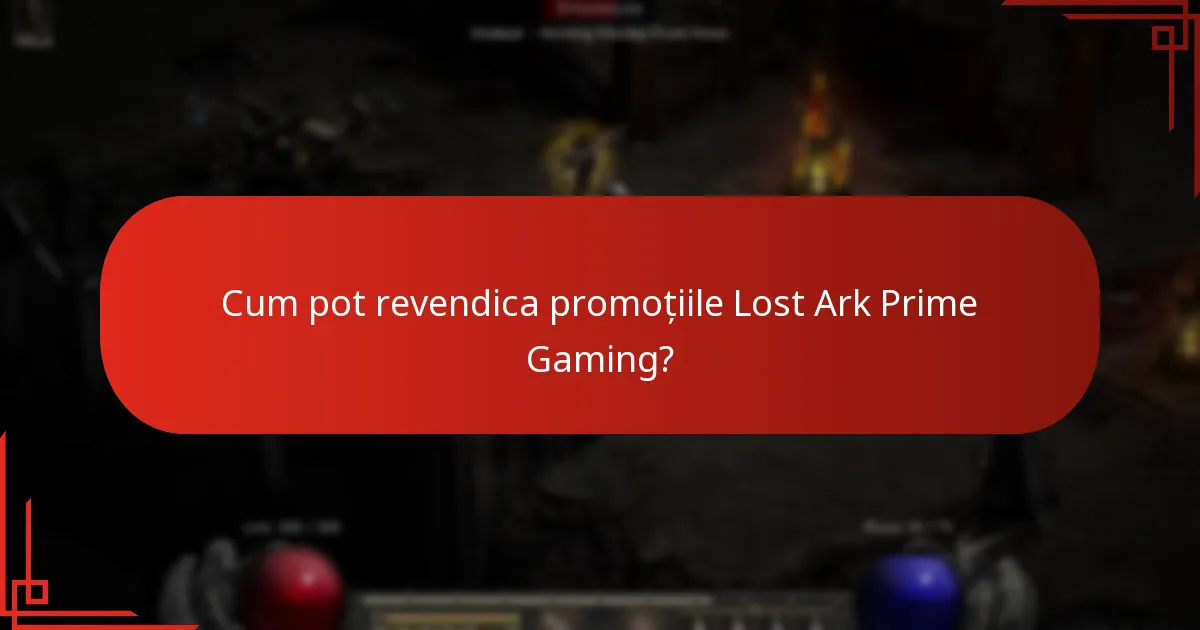 Cum pot revendica promoțiile Lost Ark Prime Gaming?